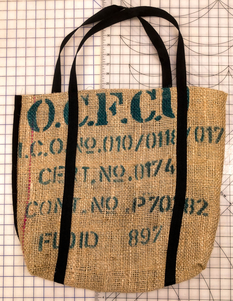 Coffe Burlap Bag